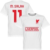 Liverpool Salah Team T-Shirt - Wit - XL