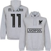 Liverpool M. Salah 11 Team Hoodie - Grijs - XL