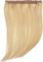 Remy Human Hair extensions Quad Weft straight 15 - blond 16#
