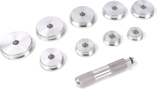 Ensemble de roulement de roue et joint HBM 10 pièces 39,5 - 81 mm