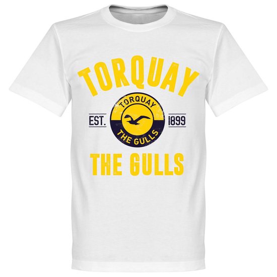 Torquay Established T-Shirt - Wit - M