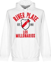 River Plate Established Hoodie - Wit - XL