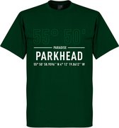 Celtic Parkhead Coördinaten T-Shirt - Groen - XL