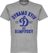 Dynamo Kiev Established T-Shirt - Grijs - L