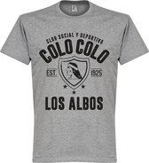 Colo Colo Established T-Shirt - Grijs - S