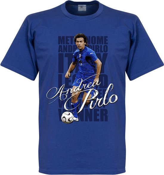 Pirlo Legend T-Shirt - Blauw - Kinderen - 128