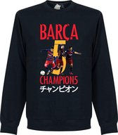 Barcelona World Cup 2015 Winners Sweater - M