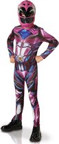 Pink Power Ranger 2017 Classic - Kostuum Kind - Maat M - 116/128 - Carnavalskleding