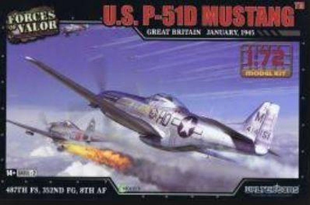 Forcesofvalor - P-51d Mustang U.s. Great Britain 1945 1:72 - Forces of Valor