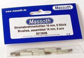 Massoth - Stroomafn. 16mm 8 St. (Lg63120) (Ma8313608) - modelbouwsets, hobbybouwspeelgoed voor kinderen, modelverf en accessoires