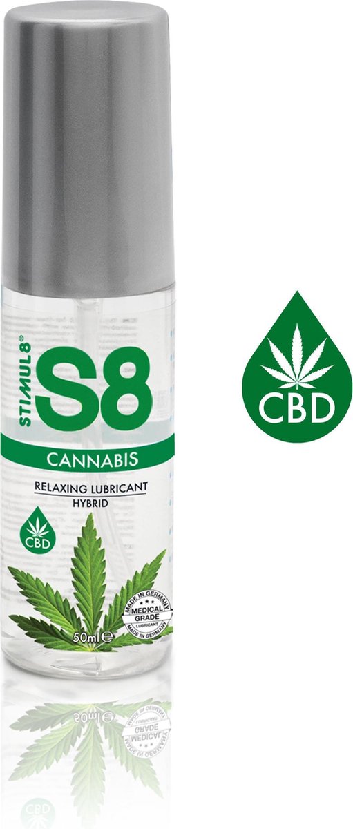Goedkoopste Ero Glijmiddel S8 Hybrid Cannabis 50 ml
