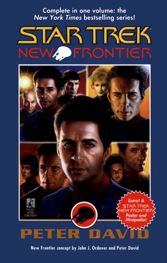 Star Trek: The Next Generation - New Frontier - cover
