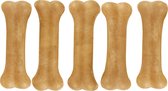 Hondenbeen runderhuid 12,5 cm  - set van 5 stuks