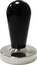 scarlet espresso | Tamper "Elegante" voor barista; met ergonomische handgreep van aluminium en precisie-gebaseerde roestvrijstalen basis; voor perfecte afzuiging met zeefdrukmachines.