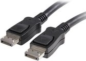 TECHly DisplayPort Aansluitkabel 3.00 m ICOC-DSP-A-030 Zwart [1x DisplayPort stekker - 1x DisplayPort stekker]