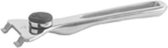 MASTRAD F62140 - Balancia-handgreep voor pan en bakplaat - Metaal - Zilver
