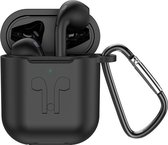 HOCO ES32 Draadloze oordopjes - Bluetooth oortjes - Earbuds - Mat Zwart - Met siliconen beschermhoesje - Geschikt voor alle bluetooth smartphones zoals Apple iPhone en Android - Bl