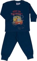 Fun2wear Pyjama Truckin Navy - Maat 152