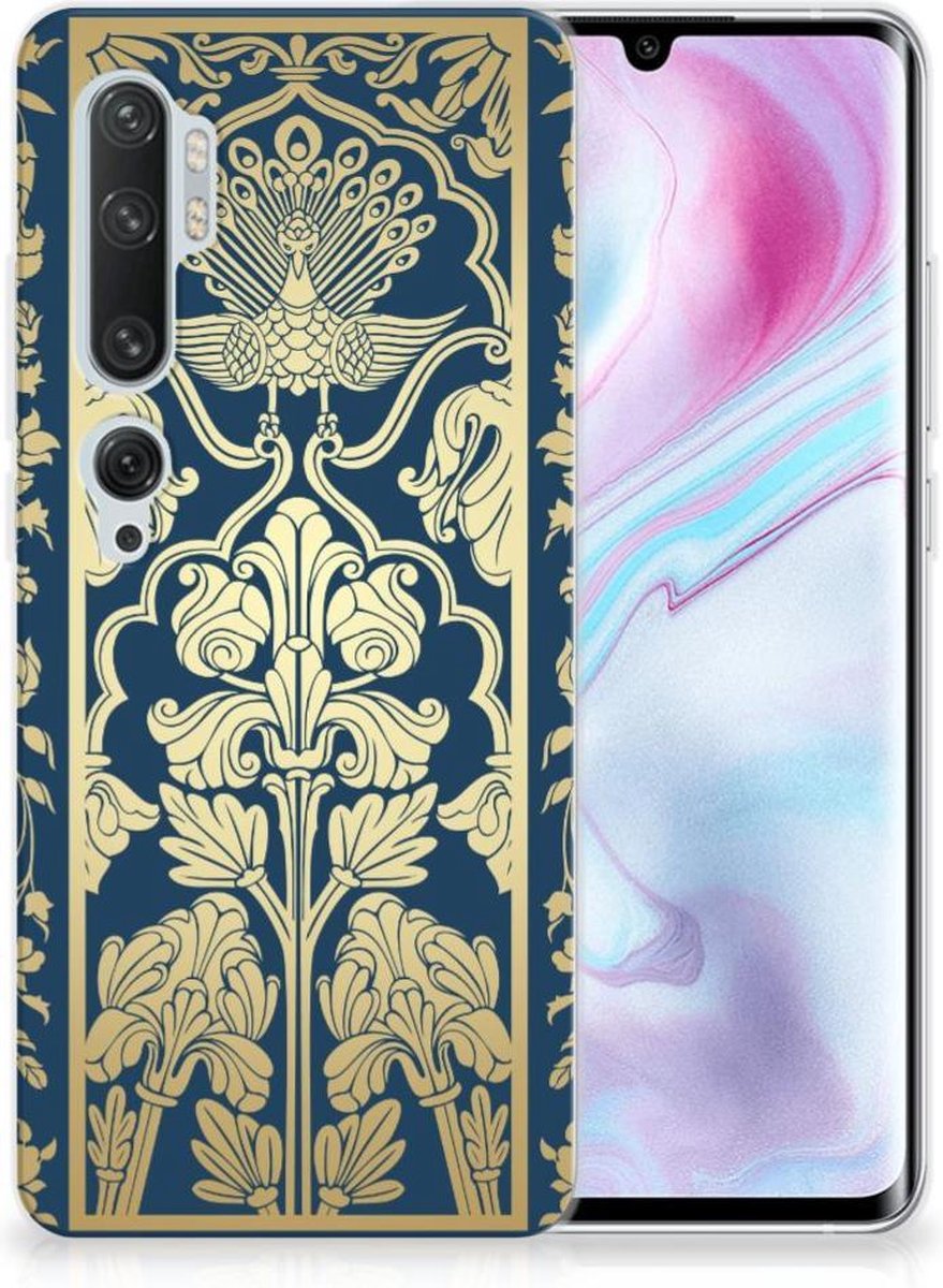 Xiaomi Mi Note 10 Pro TPU Case Beige Flowers