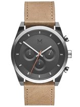 Mmt Heren horloges quartz analoog One Size Beige / Zilver 32014823