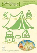 LeCrea - Lea’bilitie Camping snij en embossing mal 45.6548