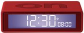 Réveil numérique Lexon Flip LR-150 rouge - on off