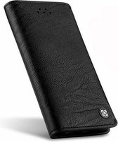 iPhone 8 / iPhone 7 Portemonnee Hoesje Zwart Leder Uit de Gentleman Serie van Xundd