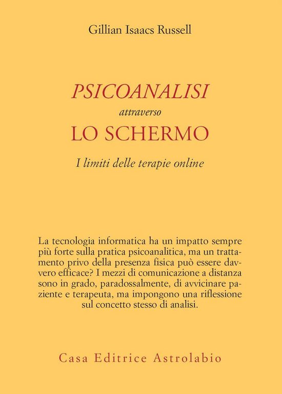 Psicoanalisi attraverso lo schermo - cover