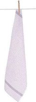 Clarysse Timeless Theedoeken Wit/Grijs 50x70cm 6 stuks