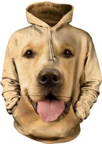 Hoodie Big Face Golden XL