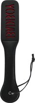 ToySecrets - Zwarte Leren Paddle - BAD BOY