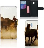 Xiaomi Redmi 8A Telefoonhoesje met Pasjes Design Cowboy