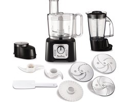 Moulinex Double Force Compact FP546811 - Keukenmachine - Foodprocessor - 800W - Zwart