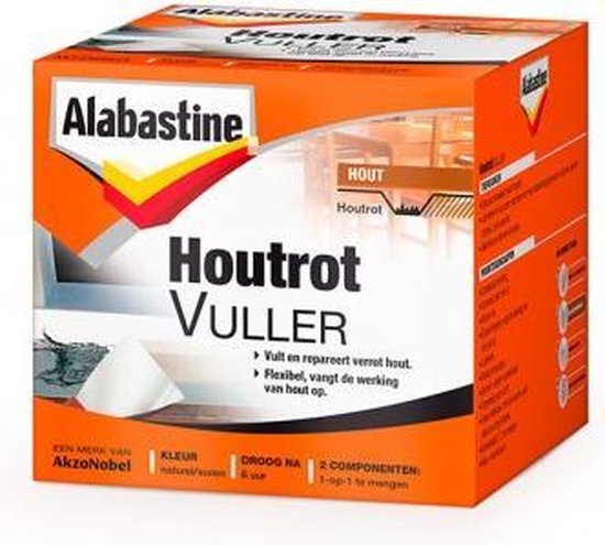 Alabastine houtrot reparatieset 500 gram