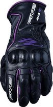 Five RFX4 Lady Black Purple Motorcycle Gloves M