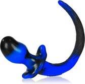 Oxballs bulldog puppy tail black blue large