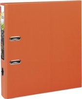 10x Prem'Touch® PP Ordner met hefboom - Rug 50mm - A4 maxi, Oranje