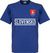 Slowakije Team T-Shirt - XL