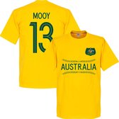 Australië Mooy Team T-Shirt - Geel - XXXL