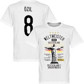 Duitsland Road To Victory Özil T-Shirt - S