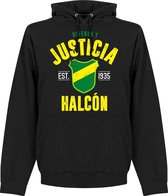 Defensa y Justicia Established Hoodie - Zwart - XL