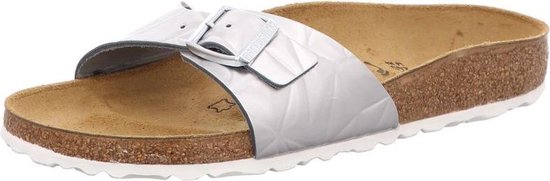 Birkenstock Madrid Spectral Slippers - Dames - Zilver - Maat 36 | bol.com