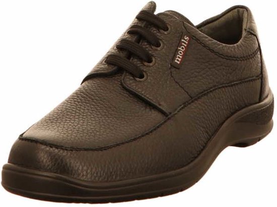 Mobils by Mephisto EZARD zwart lederen veterschoen voor brede voeten - Maat  42.5 | bol.com