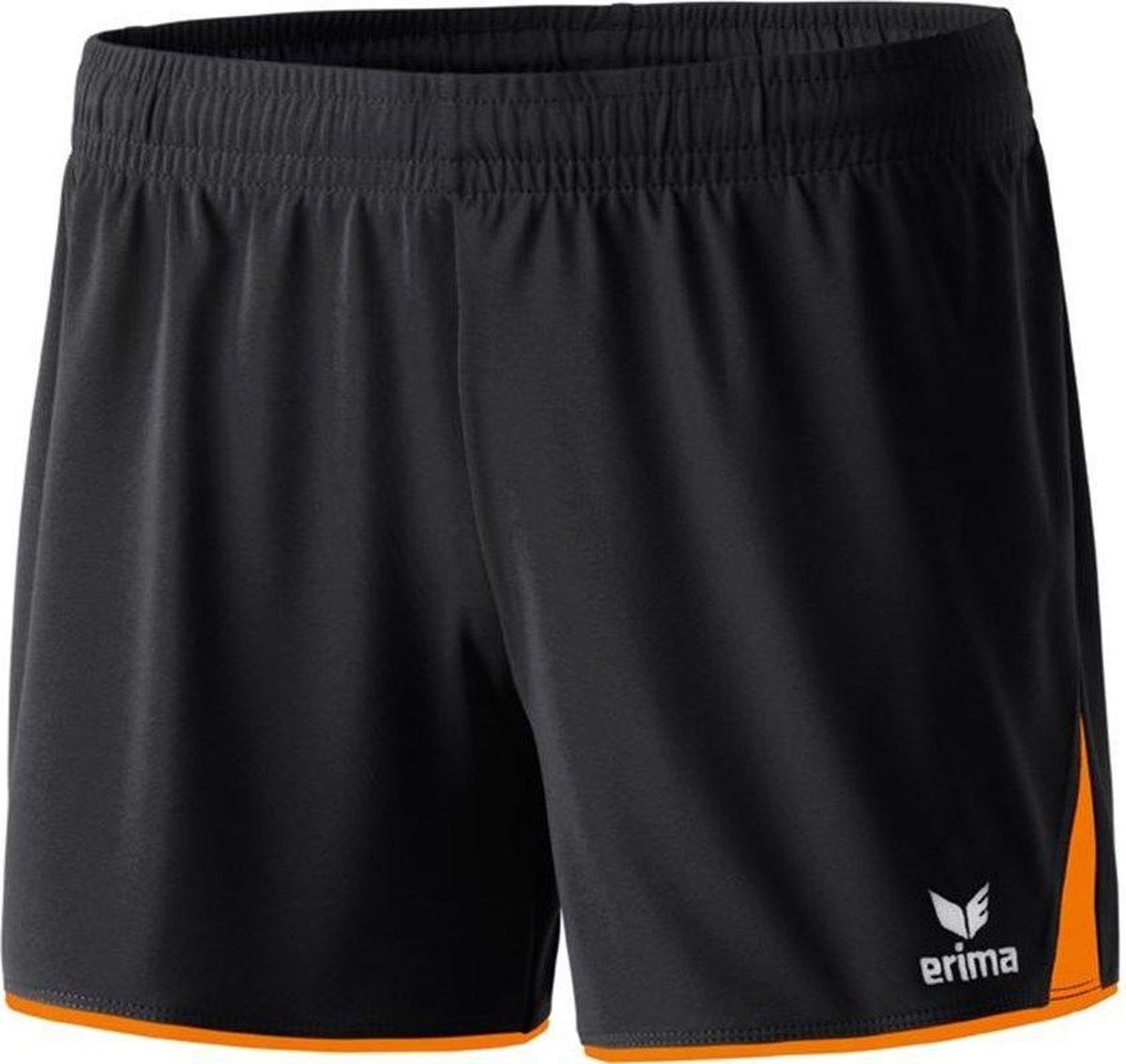 Erima 5-Cubes Short Dames - Zwart / Oranje | Maat: 34