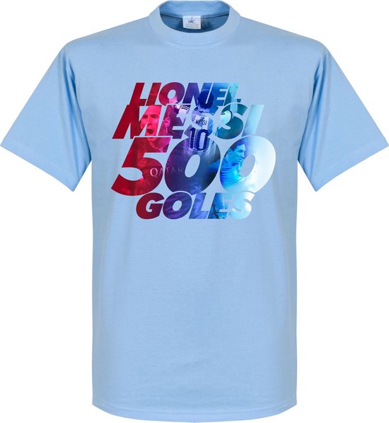 Messi 500 Goals Milestone T-Shirt - XL