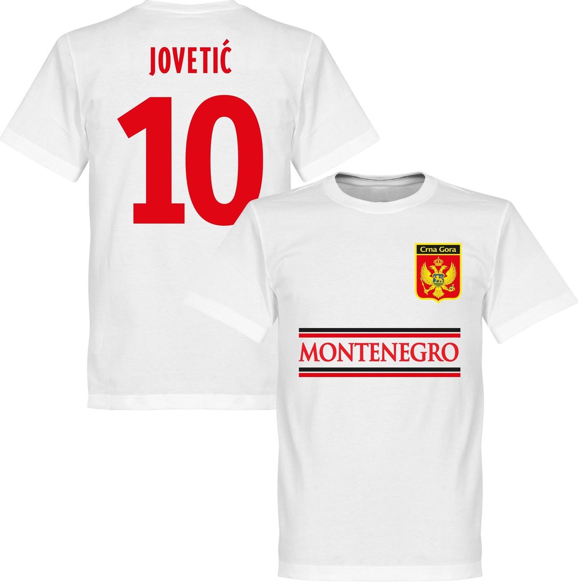 1193x1200.jpg Montenegro Jovetic Team T-Shirt - S - Afbeelding 1