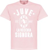 Juventus Established T-Shirt - Roze - L