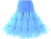 Lichtblauwe petticoat Daisy maat M (38/40)