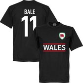 Wales Bale Team T-Shirt - Zwart - 5XL