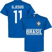 Brazilië G. Jesus Team T-Shirt - XL